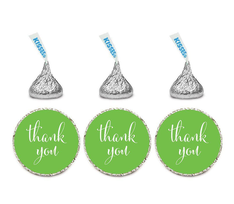 Set of 216 Thank You Hersheys Kisses Stickers-Set of 216-Andaz Press-White-