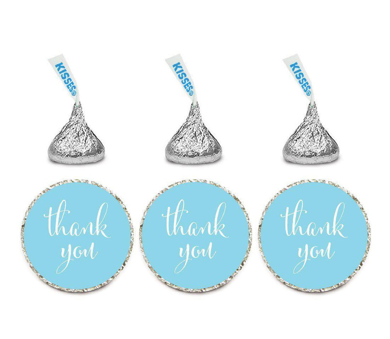 Set of 216 Thank You Hersheys Kisses Stickers-Set of 216-Andaz Press-White-