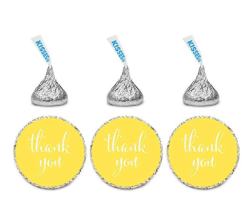 Set of 216 Thank You Hersheys Kisses Stickers-Set of 216-Andaz Press-White-