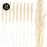 Set of 24 Extra Large Tall Preserved 55” Pampas Grass-Set of 24-Koyal Wholesale-White-51-55"-