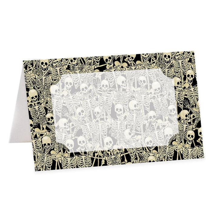 Set of 24 Halloween Table Tent Place Cards for Table Setting-Set of 24-Andaz Press-Scary Pumpkins-