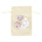 Set of 25 Velvet Drawstring Favor Bags-Set of 25-Andaz Press-5" x 7"-Ivory-