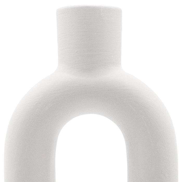 Set of 3 Ceramic Abstract Taper Candle Holders-Set of 3-Koyal Wholesale-Terracotta-