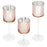 Set of 3 Glass Floating Candle Vases-Koyal Wholesale-Gold-SET OF 1 (3PC)-