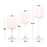 Set of 3 Glass Floating Candle Vases-Koyal Wholesale-Gold-SET OF 1 (3PC)-