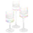 Set of 3 Glass Floating Candle Vases-Koyal Wholesale-Gold-SET OF 1 (3PC)-