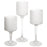 Set of 3 Glass Floating Candle Vases-Koyal Wholesale-Gold-SET OF 1 (3PC)-