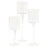 Set of 3 Glass Floating Candle Vases-Koyal Wholesale-Gold-SET OF 1 (3PC)-