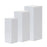 Set of 3 Modern Acrylic Pedestal-Set of 3-Koyal Wholesale-Clear-