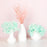 Set of 3 Modern Minimalist Ceramic Vases-Set of 3-Koyal Wholesale-Matte White-