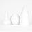 Set of 3 Modern Minimalist Ceramic Vases-Set of 3-Koyal Wholesale-Matte White-