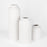 Set of 3 Tall Modern Minimalist Ceramic Vases-Set of 3-Koyal Wholesale-Matte White-