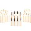 Set of 36 Striped Gable Favor Box-Set of 36-Andaz Press-