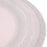 Set of 4 Acrylic Charger Plates Round Vintage Lace Bulk Pack-Koyal Wholesale-Ivory-Set of 1 (4 PC)-