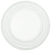 Set of 4 Acrylic Charger Plates Round Vintage Lace Bulk Pack-Koyal Wholesale-Ivory-Set of 1 (4 PC)-