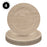 Set of 4 Birch Faux Wood Charger Plates-Set of 4-Koyal Wholesale-