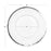Set of 4 Clear Glass Rim Charger Plates-Set of 4-Koyal Wholesale-Gold-