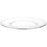 Set of 4 Clear Glass Rim Charger Plates-Set of 4-Koyal Wholesale-Gold-