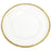 Set of 4 Clear Glass Rim Charger Plates-Set of 4-Koyal Wholesale-Gold-