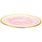 Set of 4 Cloud Glass Charger Plates-Set of 4-Koyal Wholesale-Pink-