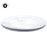 Set of 4 Concrete-Inspired Acrylic Charger Plates-Set of 4-Koyal Wholesale-