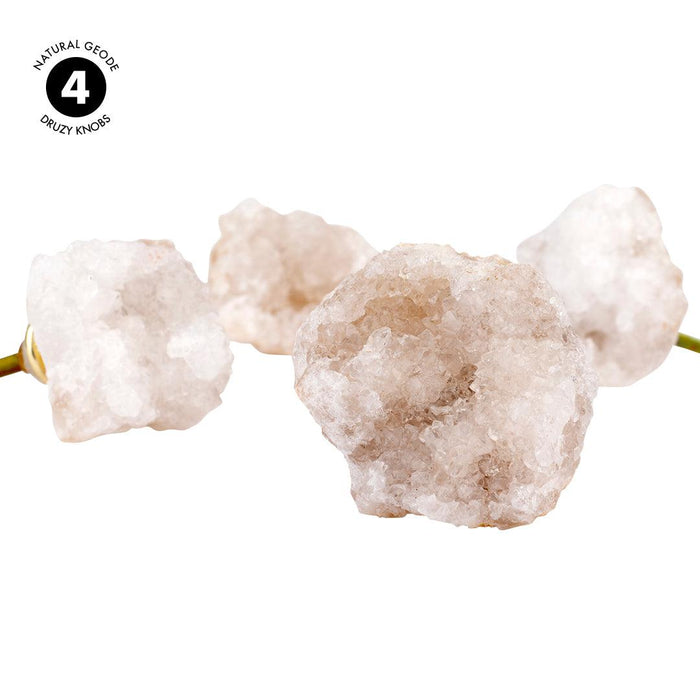 Set of 4 Geode Stone Dresser Knobs-Set of 4-Koyal Wholesale-Amethyst-