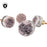 Set of 4 Geode Stone Dresser Knobs-Set of 4-Koyal Wholesale-Amethyst-