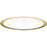 Set of 4 Hammered Leaf Glass Charger Plates-Set of 4-Koyal Wholesale-Gold-