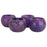 Set of 4 Round Mosaic Votive Candle Holder for Table Centerpiece, Home Decor, Special Occassions and Gifts-Set of 4-Koyal Wholesale-Purple-