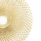 Set of 4 Starburst Glass Charger Plates-Set of 4-Koyal Wholesale-Gold-