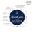 Set of 40 Custom Round Bar/Bat Mitzvah Thank You Sticker Labels-Set of 40-Andaz Press-Watercolor Blue-