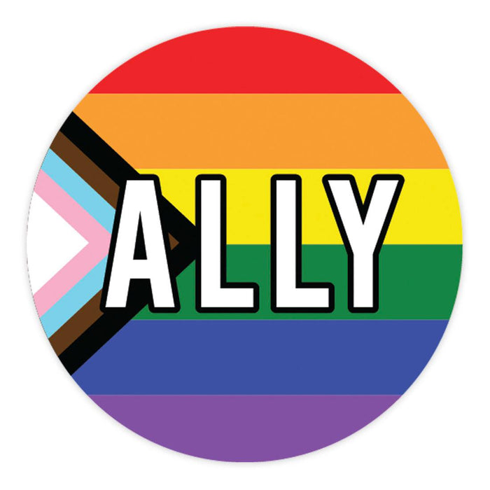 Set of 40 Gay Pride Stickers: Bulk LGBTQ Merch for Pride Month-Set of 40-Andaz Press-Progress Pride Flag-
