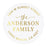 Set of 40 Round Clear Custom Wedding Return Address Labels with Gold Ink-Set of 40-Andaz Press-Custom Family Name-