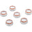 Set of 6 Bloom Tealight Candle Holders Bulk Pack-Koyal Wholesale-Silver-Set of 1 (6 PC)-