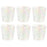 Set of 6 Hobnail Glass Candle Holders, Bulk Packs-Koyal Wholesale-Iridescent-Set of 1 (6PC)-