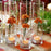 Set of 6 Mini Glass Cylinder Vases-Set of 6-Koyal Wholesale-