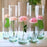 Set of 6 Mini Glass Cylinder Vases-Set of 6-Koyal Wholesale-
