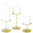 Set of 6 Minimalist Metal Pillar Candle Holders, Modern Candle Holder Plate Set-Set of 6-Koyal Wholesale-Gold-