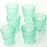 Set of 6 Vintage Glass Candle Holder Bulk Pack-Koyal Wholesale-Blush Pink-Set of 6-