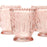Set of 6 Vintage Glass Candle Holder Bulk Pack-Koyal Wholesale-Blush Pink-Set of 6-