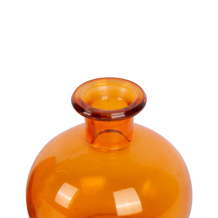 Set of 6 Vintage Glass Flower Bud Vases-Set of 6-Koyal Wholesale-Berry-