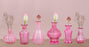 Set of 6 Vintage Glass Flower Bud Vases-Set of 6-Koyal Wholesale-Berry-