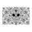 Set of 8 Halloween Disposable Cardstock Paper Placemats for Dining and Decor-Set of 8-Andaz Press-Day of the Dead-