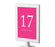 Set of 8 Pick Your Color Framed Double-Sided DIY Table Numbers-Set of 8-Andaz Press-White-1-8-
