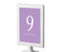 Set of 8 Pick Your Color Framed Double-Sided DIY Table Numbers-Set of 8-Andaz Press-Lavender-9-16-