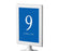 Set of 8 Pick Your Color Framed Double-Sided DIY Table Numbers-Set of 8-Andaz Press-Royal Blue-9-16-