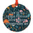 Sibling Christmas Ornaments 20XX, Metal Funny Big Brother & Sister Gift-Set of 1-Andaz Press-Siblings Prove That Sequels Are Never As Good As the Original-