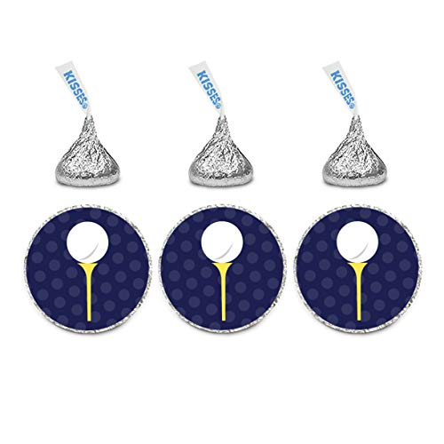 Sports Birthday Shapes Hershey's Kisses Stickers-Set of 216-Andaz Press-Baseball-