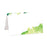 Table Tent Place Cards for Wedding Party Tables, Seating Name Place Cards, Design 1-Set of 56-Andaz Press-Ombre Green Watercolor-