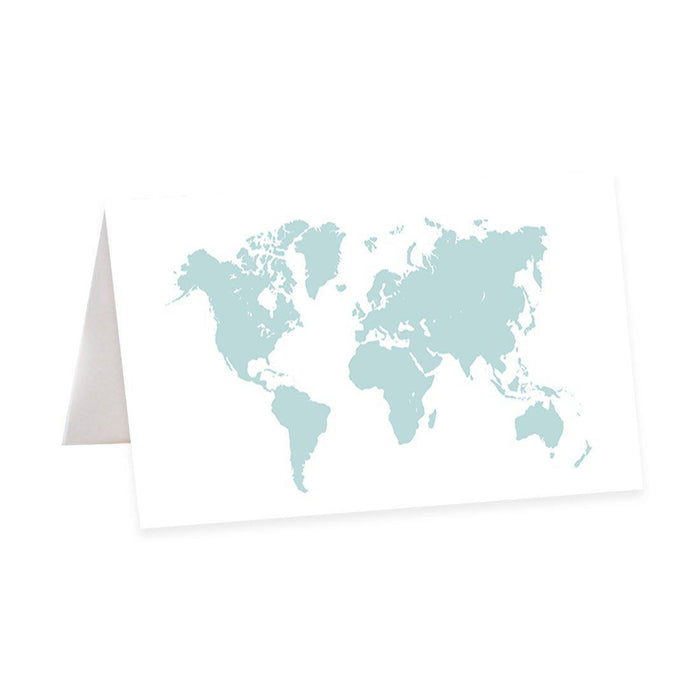 Table Tent Place Cards for Wedding Party Tables, Seating Name Place Cards, Design 2-Set of 56-Andaz Press-Winter-